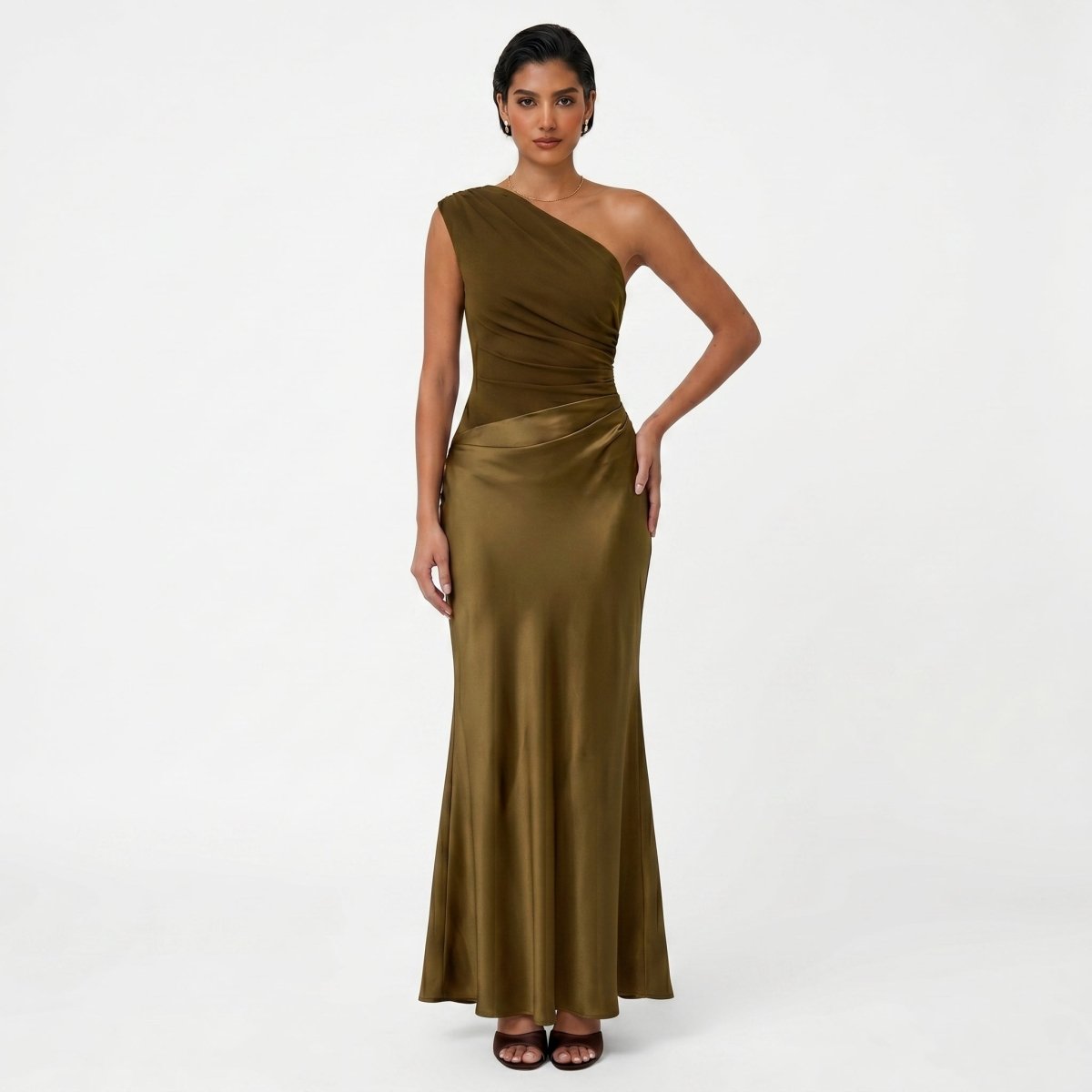 Marilia | Vestido Plisado Elegante - Elena Duval