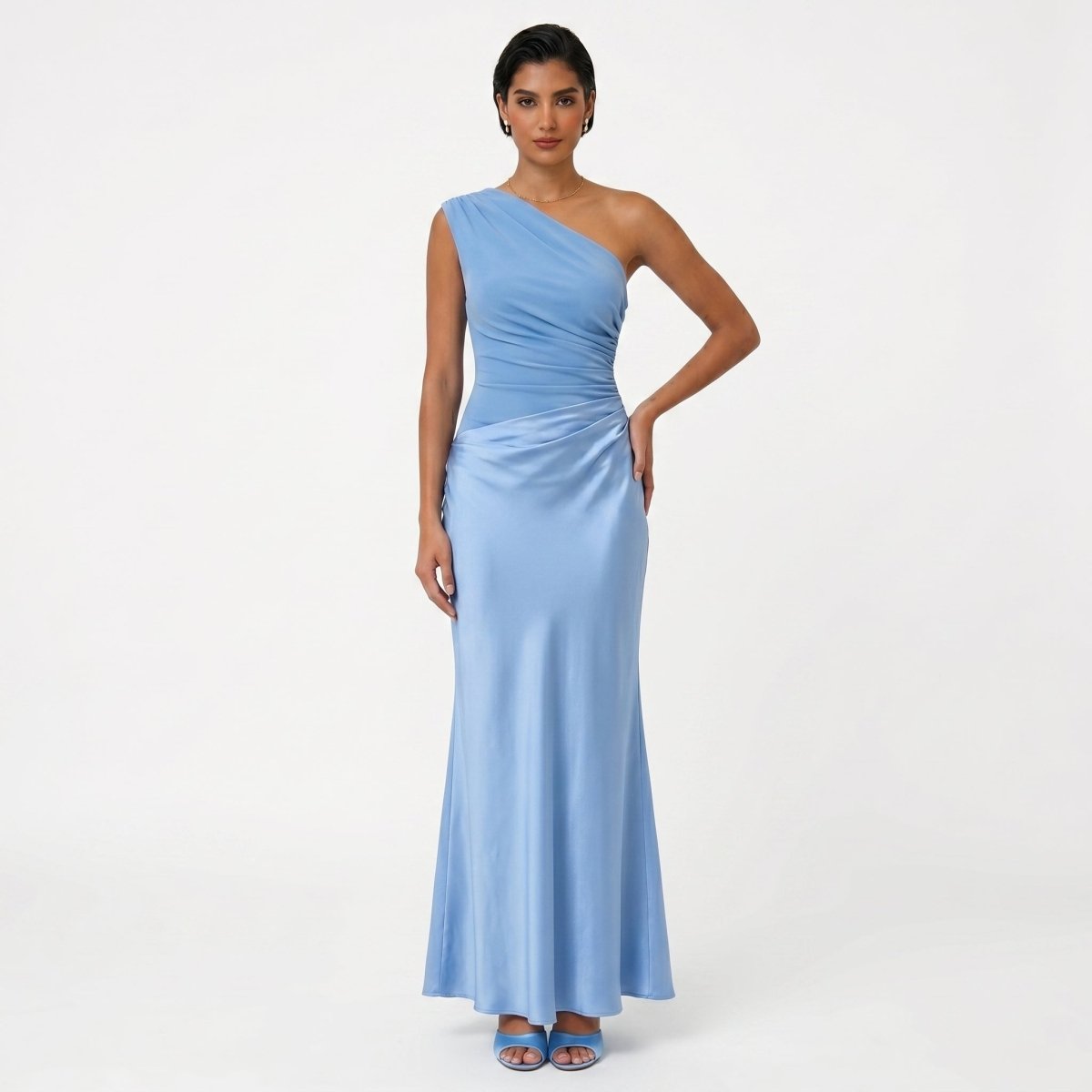 Marilia | Vestido Plisado Elegante - Elena Duval
