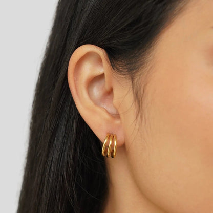 Marli – Pendientes de plata con diseño elegante - Elena Duval