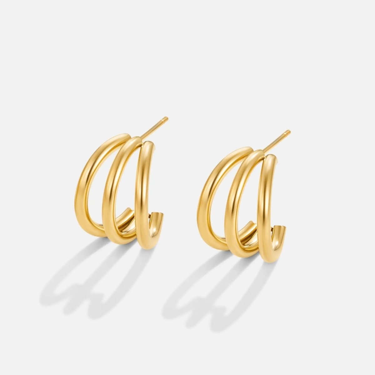 Marli – Pendientes de plata con diseño elegante - Elena Duval