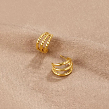Marli – Pendientes de plata con diseño elegante - Elena Duval