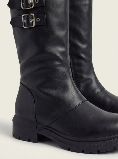 Marta | Botas Altas con Cremallera - Elena Duval