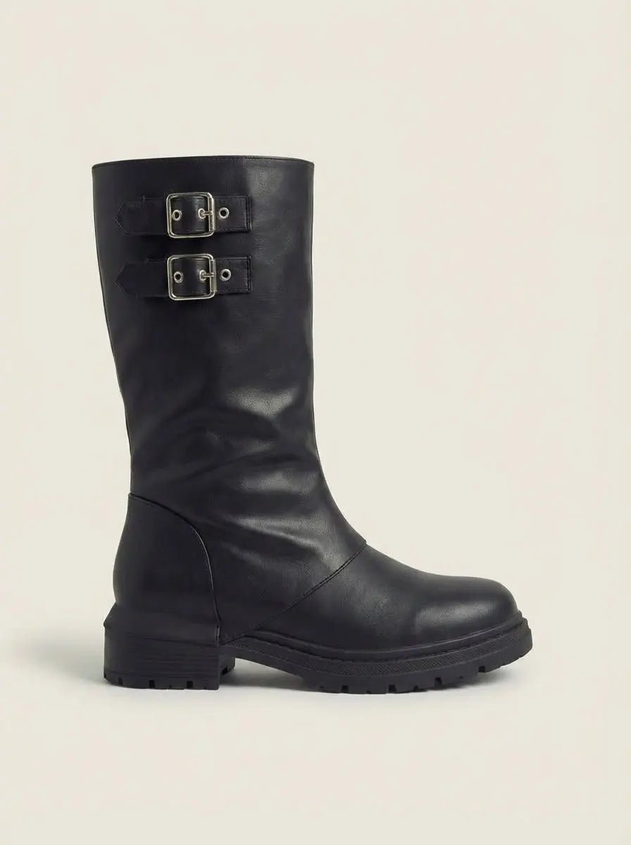 Marta | Botas Altas con Cremallera - Elena Duval