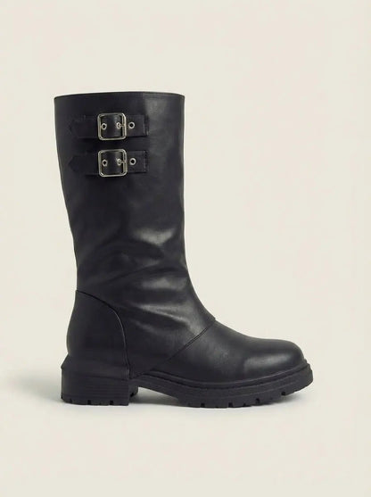 Marta | Botas Altas con Cremallera - Elena Duval