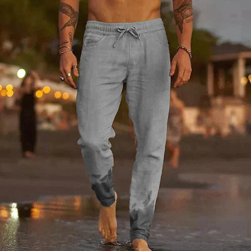 Mateo | Pantalones de Playa de Lino - Elena Duval