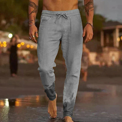 Mateo | Pantalones de Playa de Lino - Elena Duval