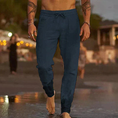 Mateo | Pantalones de Playa de Lino - Elena Duval