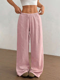 Mirabelle | Women's Wide Leg Drawstring Casual Pants