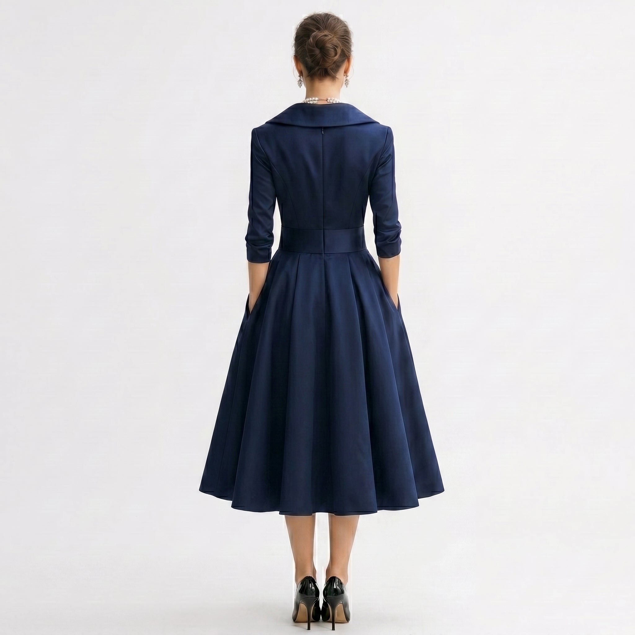 Rosa – Vestido Vintage Elegante