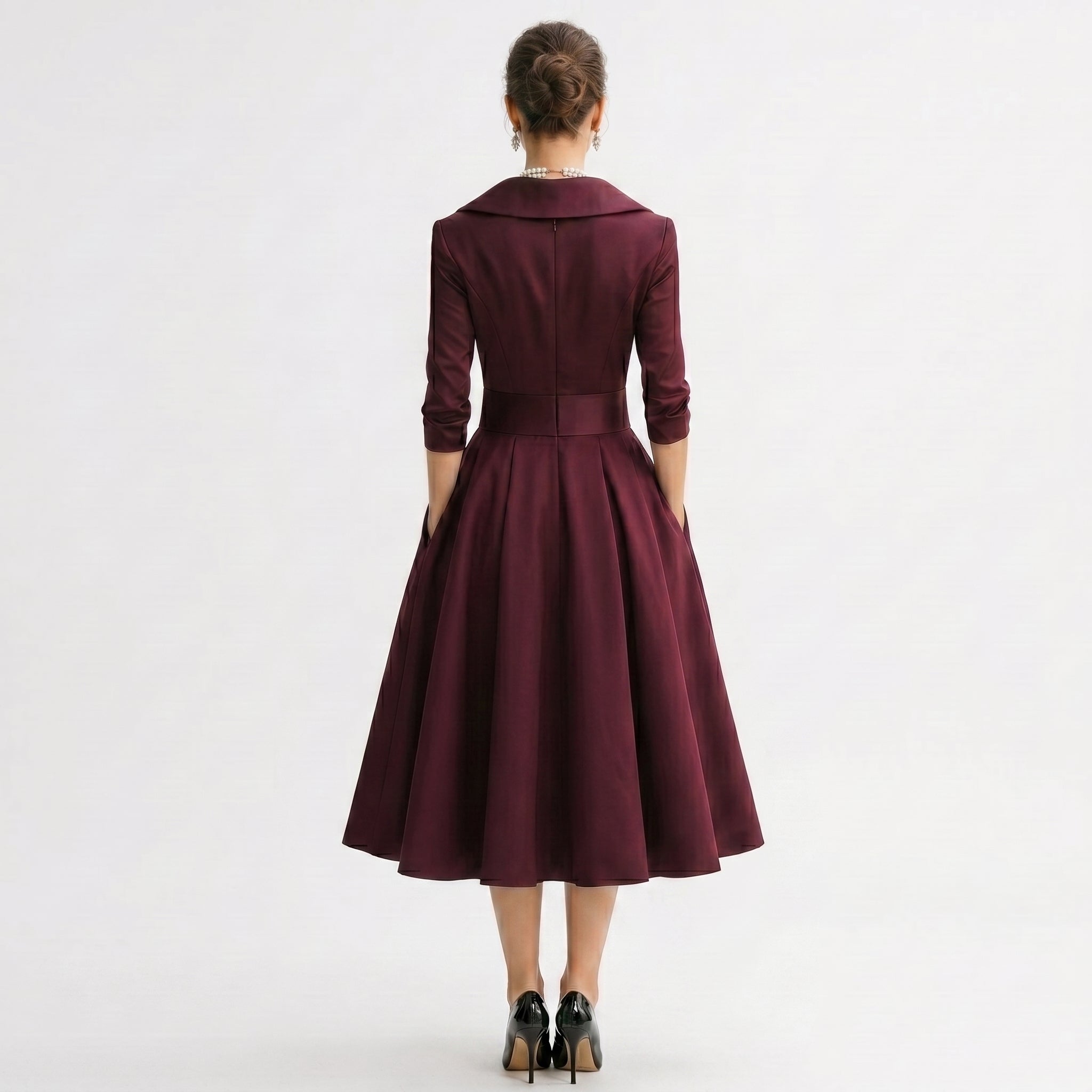 Rosa – Vestido Vintage Elegante