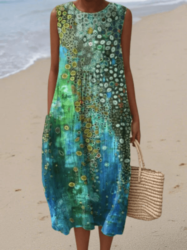 Nadia | Vestido Midi Reef - Elena Duval