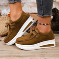 Nadia | Women's Platform Lace Up Sneakers