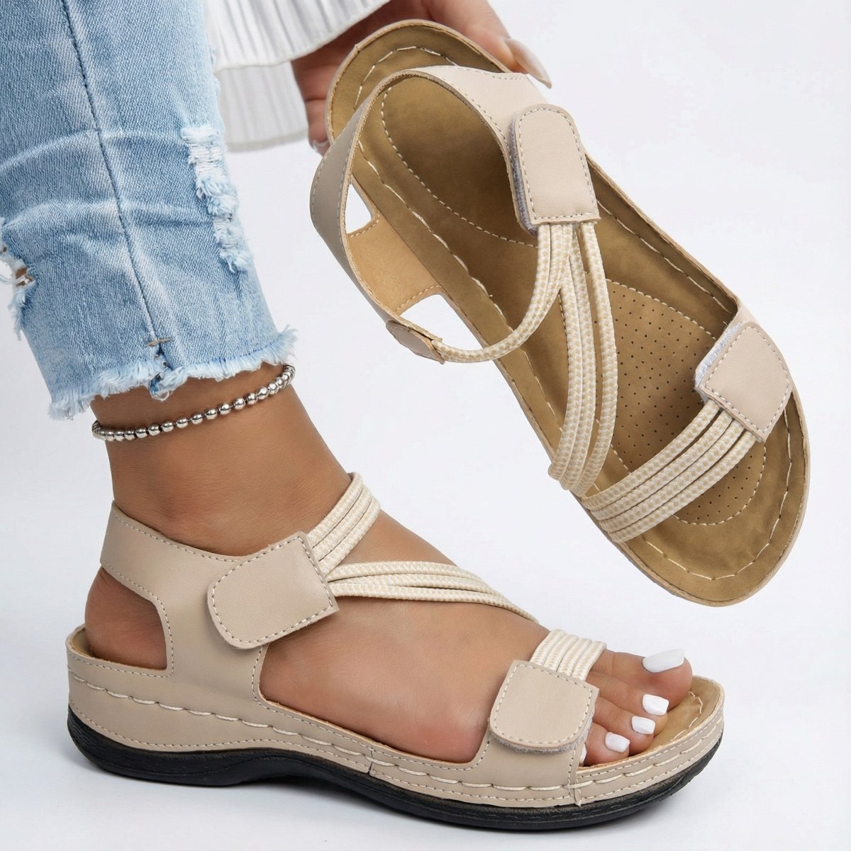 Nita | Sandalias Cómodas - Elena Duval