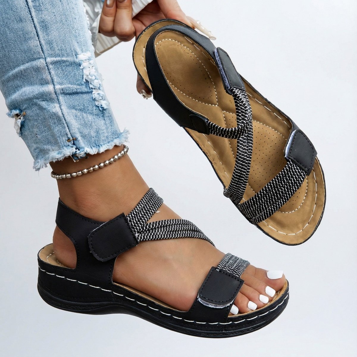 Nita | Sandalias Cómodas - Elena Duval