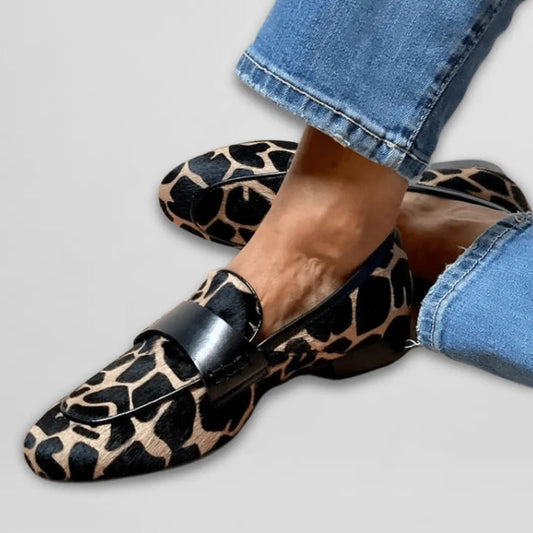 Noemi | Mocasín Ortopédico Animal Print - Elena Duval