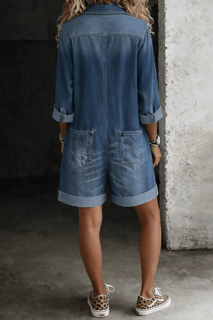 Nora | Jumpsuit Corto Casual - Elena Duval