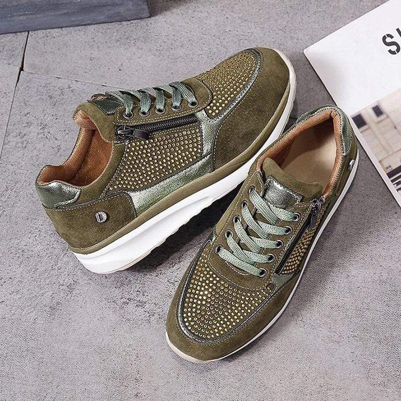 Nora | Women's Platform Lace Up Sneakers