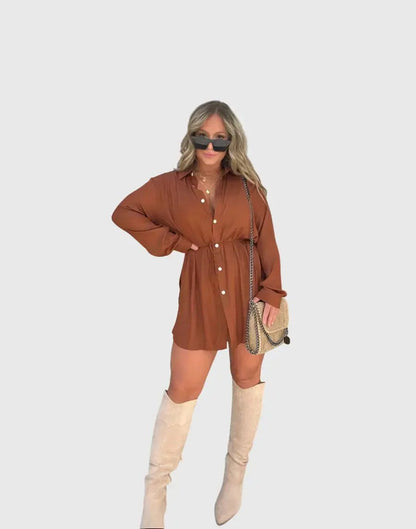 Nova™ | Vestido Peto Elegante - Elena Duval