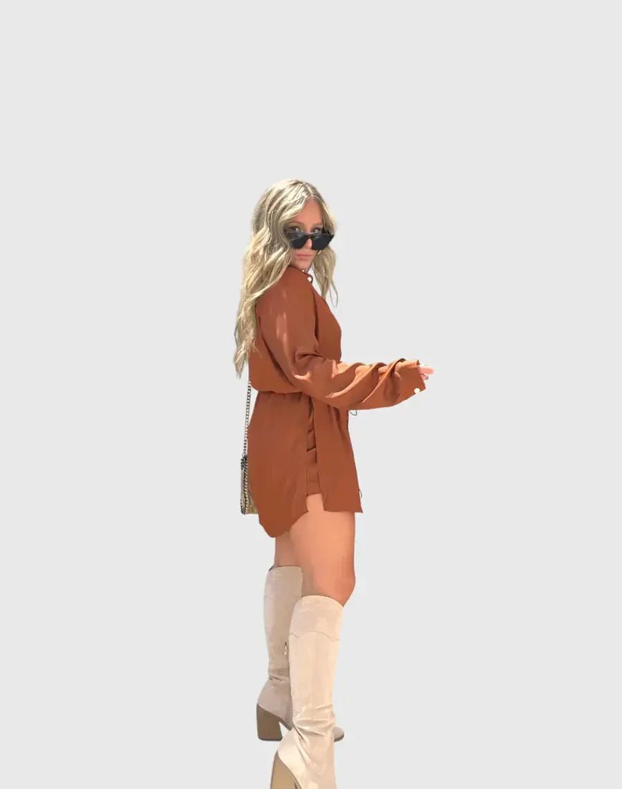 Nova™ | Vestido Peto Elegante - Elena Duval