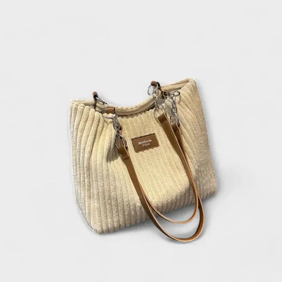Olivia | Bolso de Hombro de Cordón Suave - Elena Duval