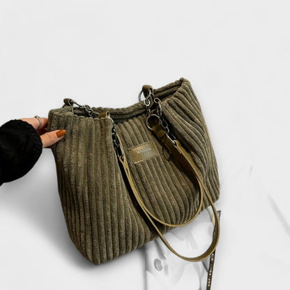 Olivia | Bolso de Hombro de Cordón Suave - Elena Duval