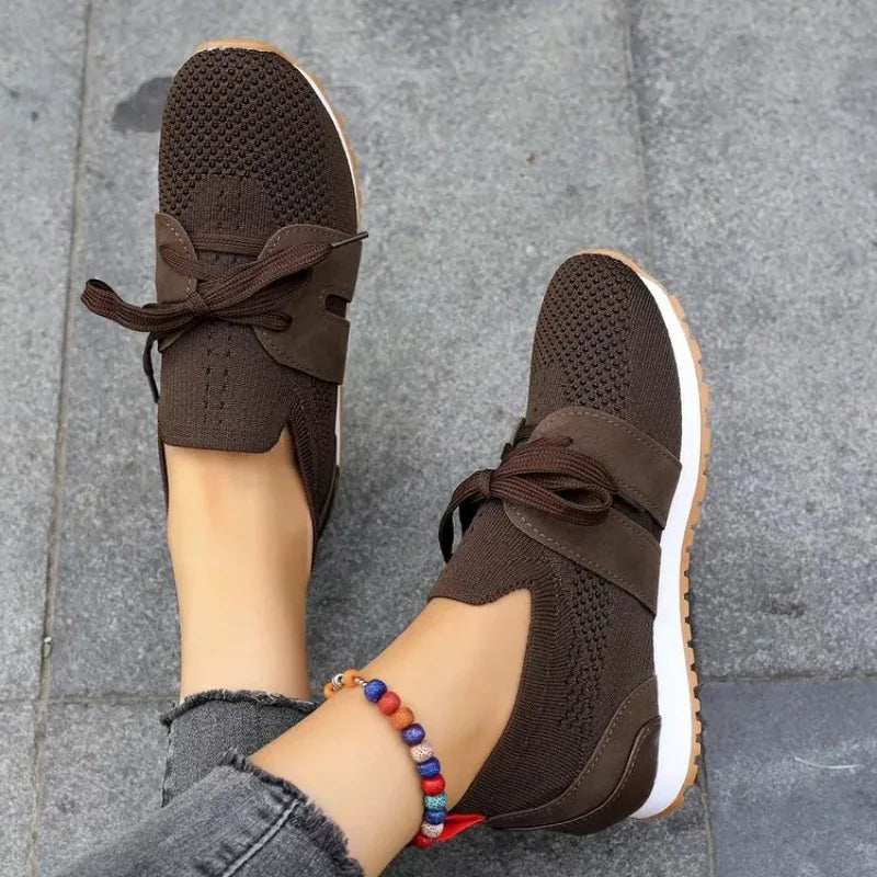 Ophelia | Women's Bow Slip-On Sneakers