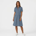 Isabela – Vestido casual em ganga