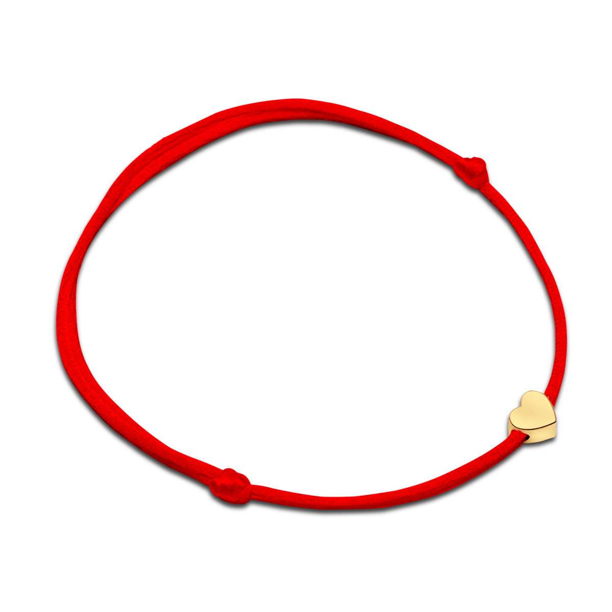 Pulsera Little Love con corazón y cuerda ajustable
