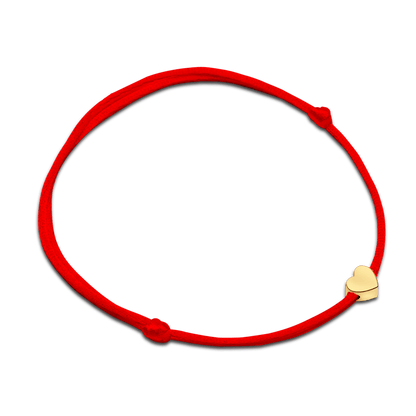 Pulsera Little Love con corazón y cuerda ajustable