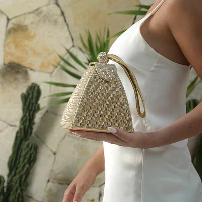 Serena | Bolso Compacto con Circonitas