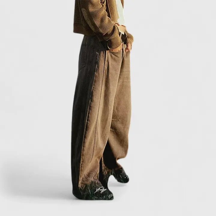 Rain | Pantalón Cómodo de Pierna Ancha - Elena Duval