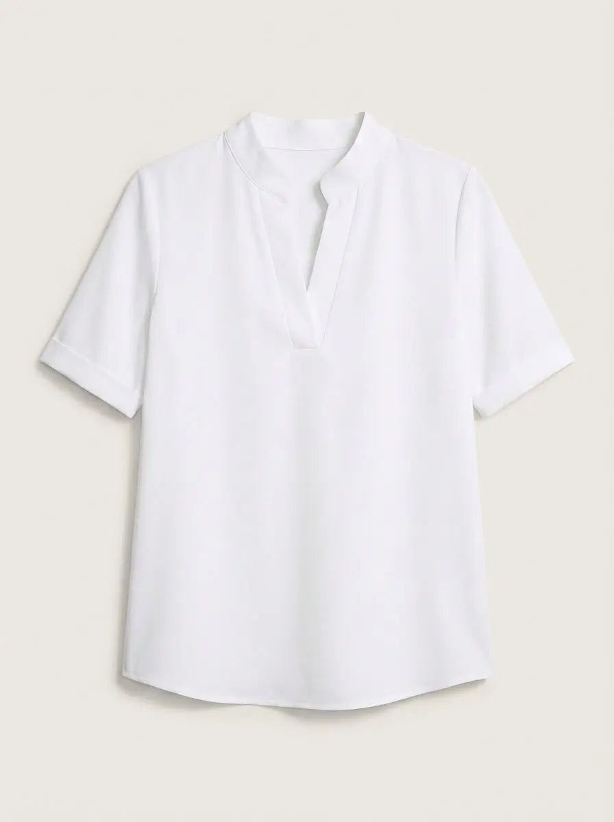 Raquel | Blusa Elegante con Cuello en V - Elena Duval