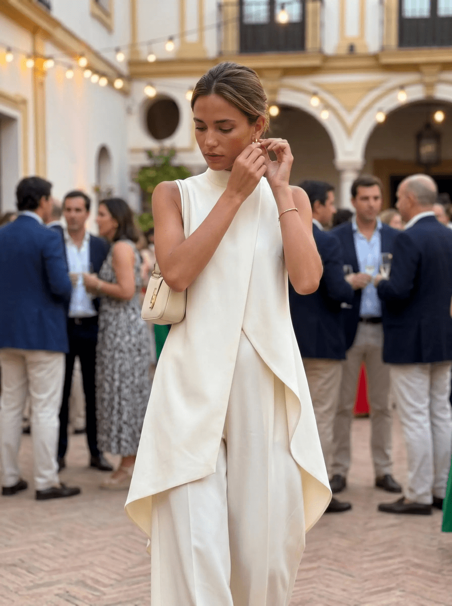 Renata | Conjunto Largo Elegante - Elena Duval