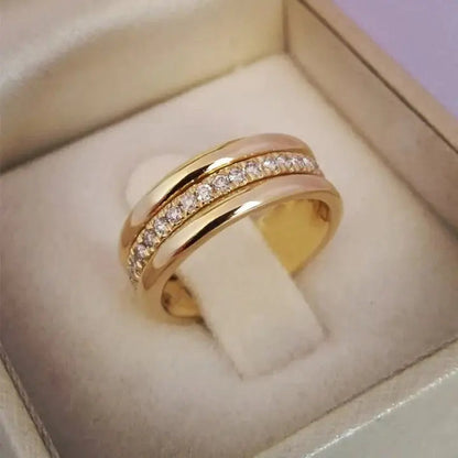 Sara | Anillo Vintage con Circonitas - Elena Duval