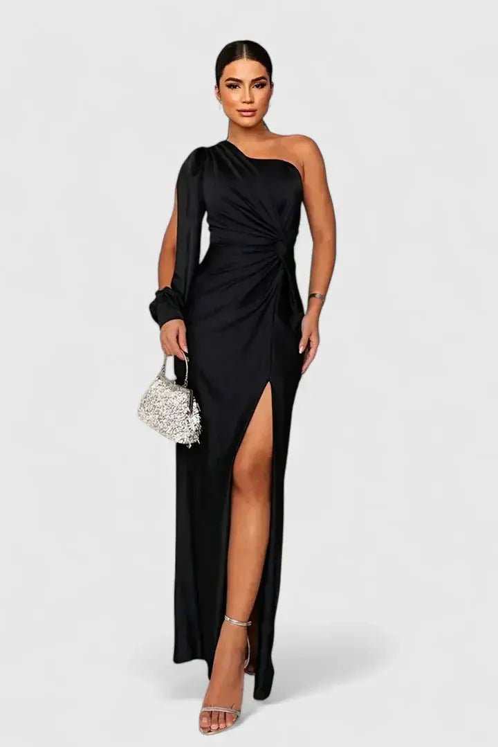 Saryxiah | Vestido Maxi con Hombro Descubierto - Elena Duval