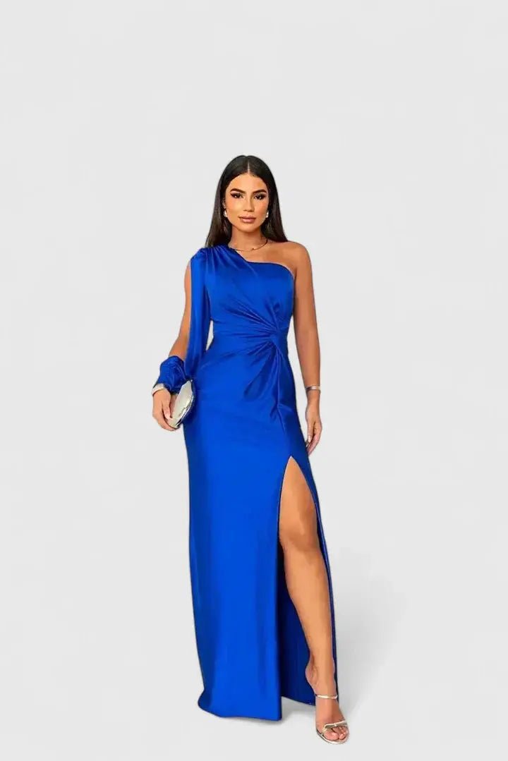 Saryxiah | Vestido Maxi con Hombro Descubierto - Elena Duval