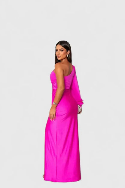 Saryxiah | Vestido Maxi con Hombro Descubierto - Elena Duval