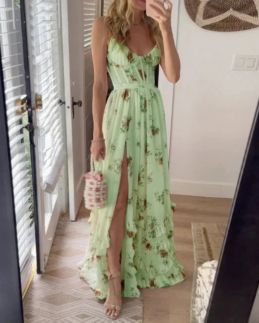 Scarlett | Vestido Floral Romántico - Elena Duval