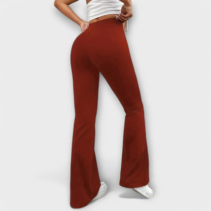 Serena | Pantalón Relajado de Pierna Acampanada - Elena Duval