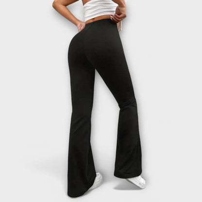 Serena | Pantalón Relajado de Pierna Acampanada - Elena Duval