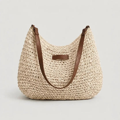 Sofía | Bolso Bandolera de Rafia - Elena Duval