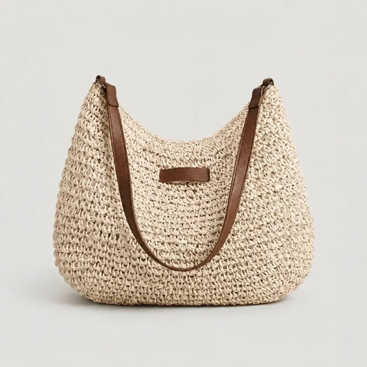 Sofía | Bolso Bandolera de Rafia - Elena Duval