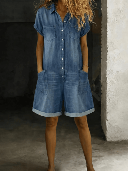 Sofía | Peto Corto Estilo Vaquero - Elena Duval