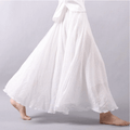 Solange | Women's Flowy Boho Maxi Skirt