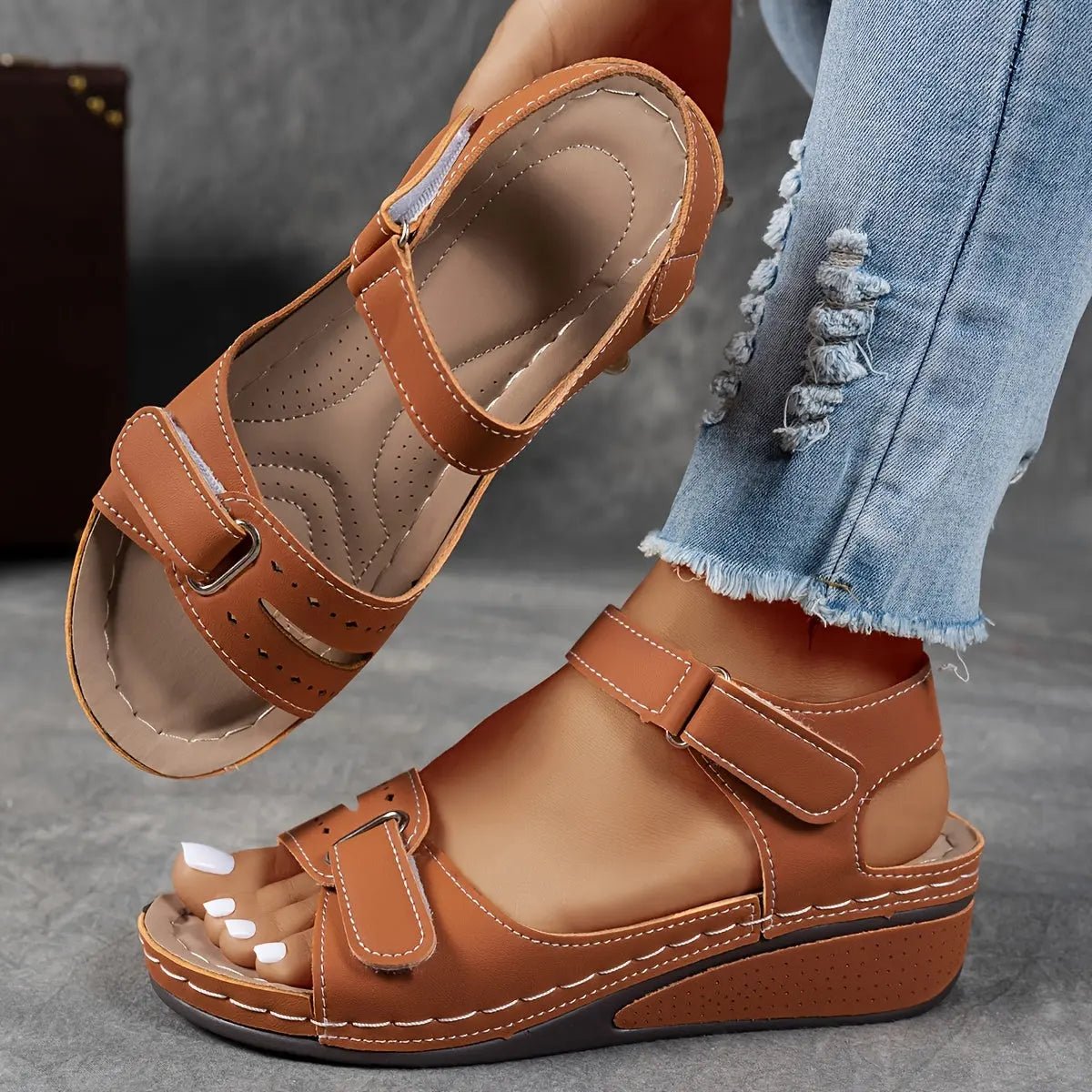 Sophie | Sandalias Ortopédicas de Confort - Elena Duval