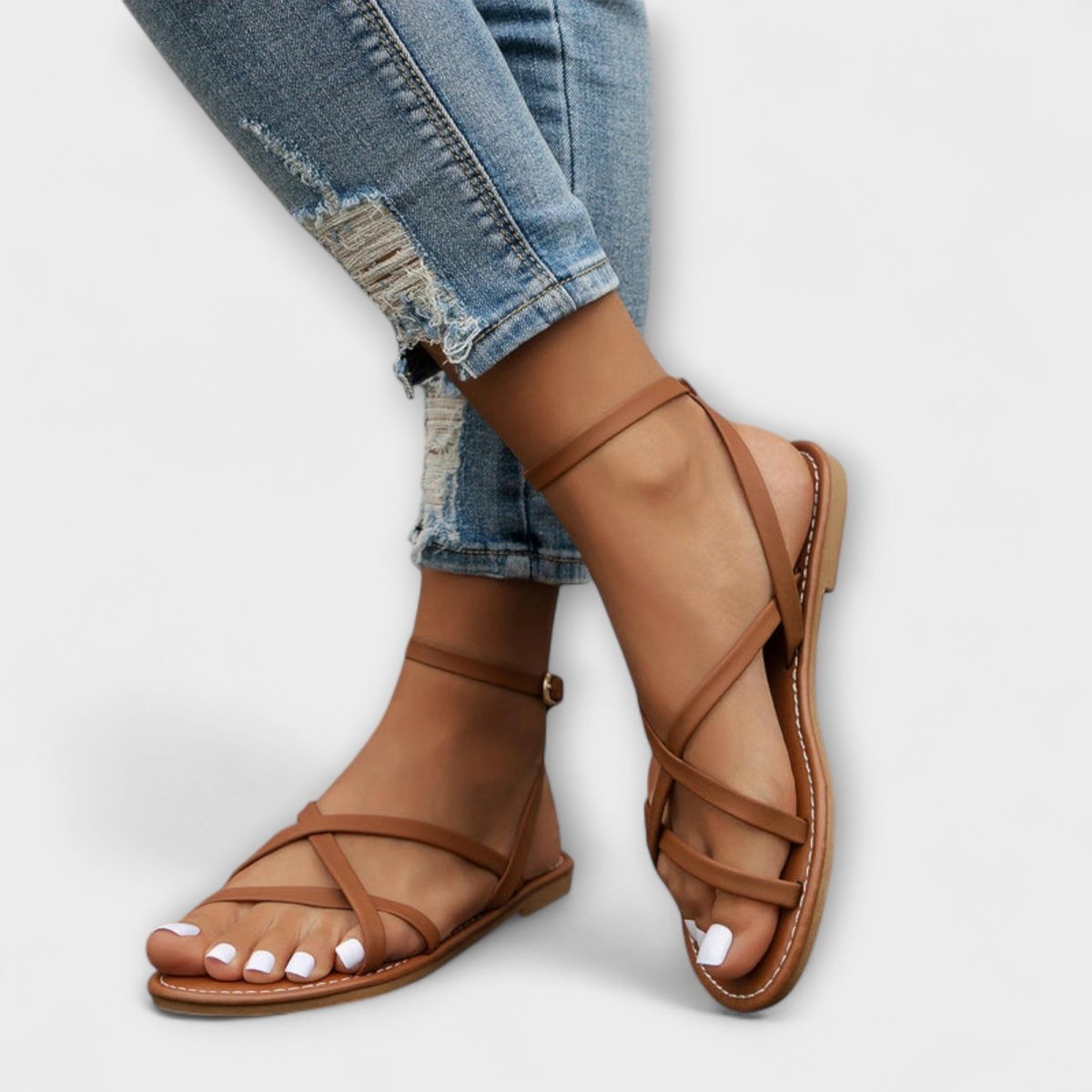 Susana - Sandalias Romanas Elegantes - Elena Duval