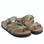 Margarida | Sandalias Bio con Tiras Trenzadas