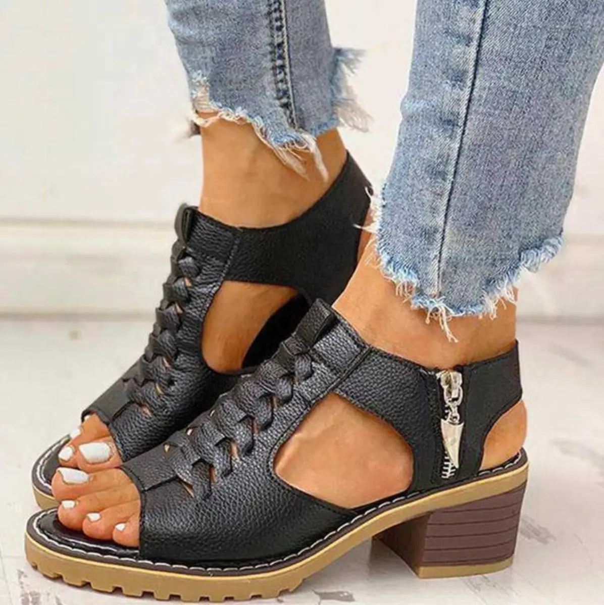 Valentina | Sandalias de Tacón Elegantes - Elena Duval