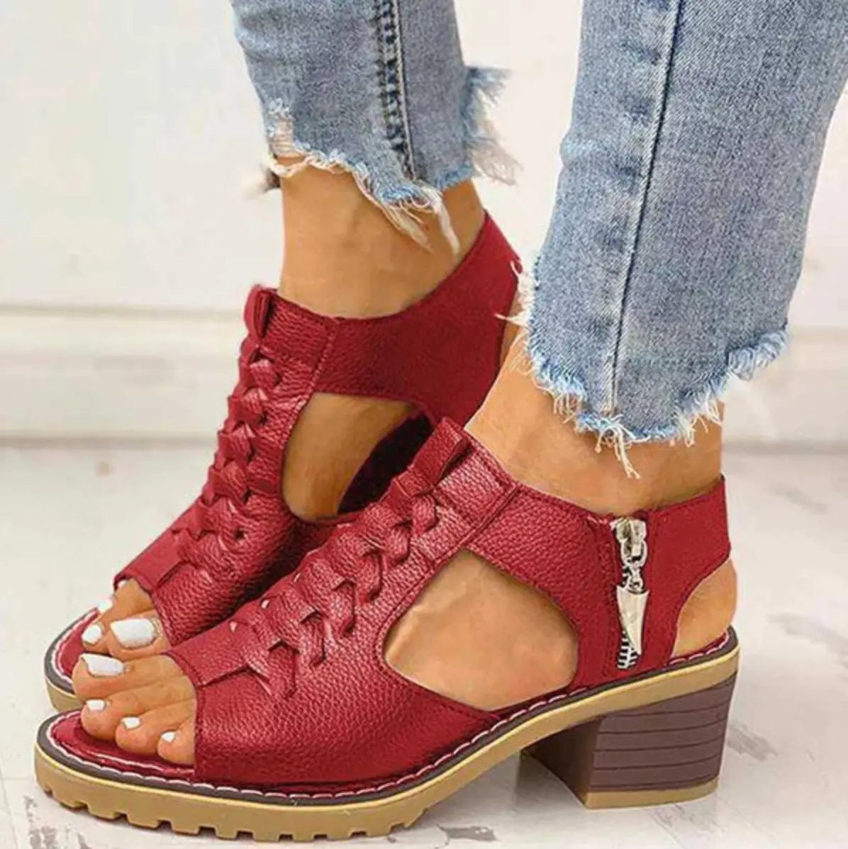 Valentina | Sandalias de Tacón Elegantes - Elena Duval
