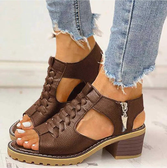 Valentina | Sandalias de Tacón Elegantes - Elena Duval